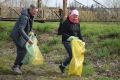 Dzień Ziemi w Jaśle - sprzątanie wałów