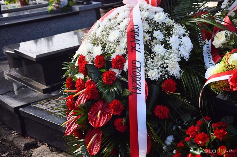 Modlitwa przy grobie śp. senatora Stanisława Zająca