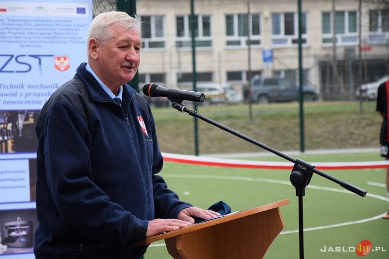 Oddanie do użytku boiska sportowego przy ZST w Jaśle