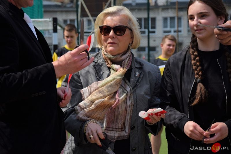Oddanie do użytku boiska sportowego przy ZST w Jaśle