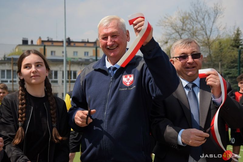 Oddanie do użytku boiska sportowego przy ZST w Jaśle