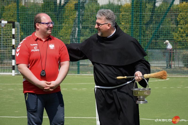 Oddanie do użytku boiska sportowego przy ZST w Jaśle
