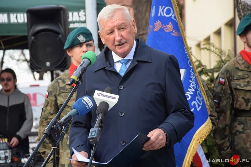Uroczyste obchody 82. rocznicy Zbrodni Katyńskiej i 12. rocznicy Katastrofy Smoleńskiej w Jaśle