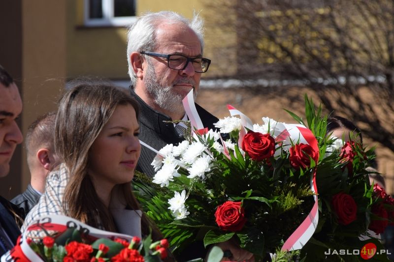 Uroczyste obchody 82. rocznicy Zbrodni Katyńskiej i 12. rocznicy Katastrofy Smoleńskiej w Jaśle