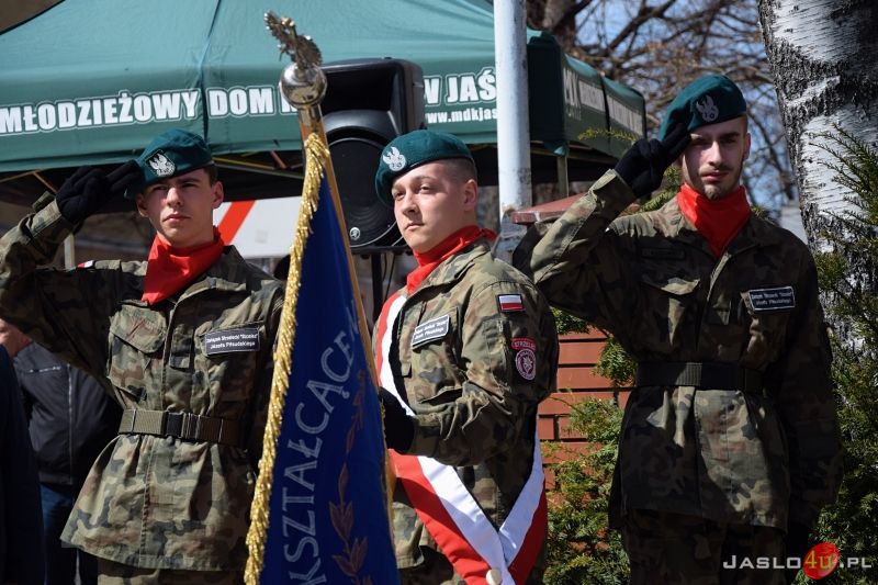 Uroczyste obchody 82. rocznicy Zbrodni Katyńskiej i 12. rocznicy Katastrofy Smoleńskiej w Jaśle
