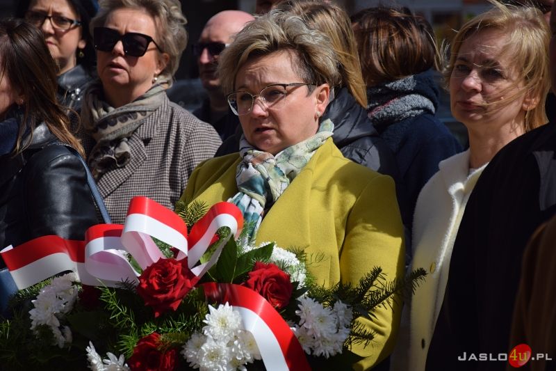 Uroczyste obchody 82. rocznicy Zbrodni Katyńskiej i 12. rocznicy Katastrofy Smoleńskiej w Jaśle