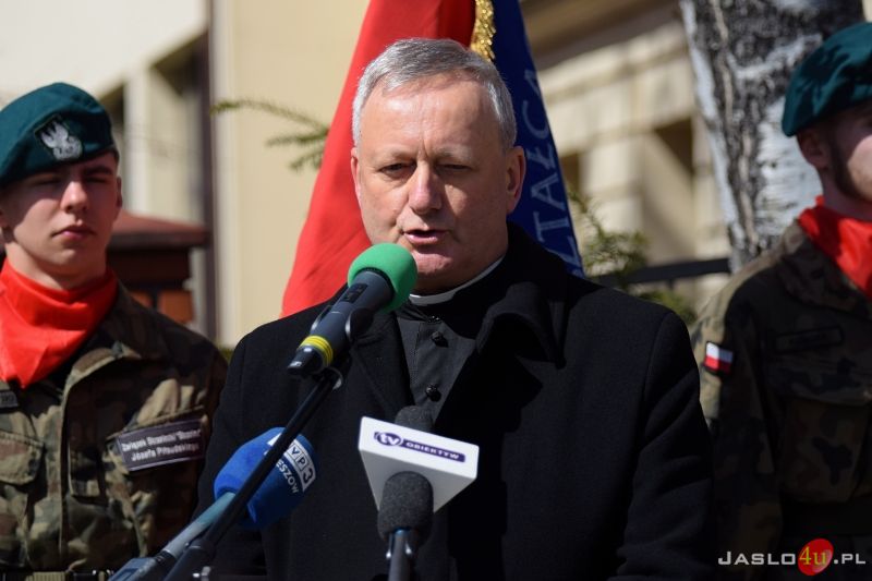 Uroczyste obchody 82. rocznicy Zbrodni Katyńskiej i 12. rocznicy Katastrofy Smoleńskiej w Jaśle