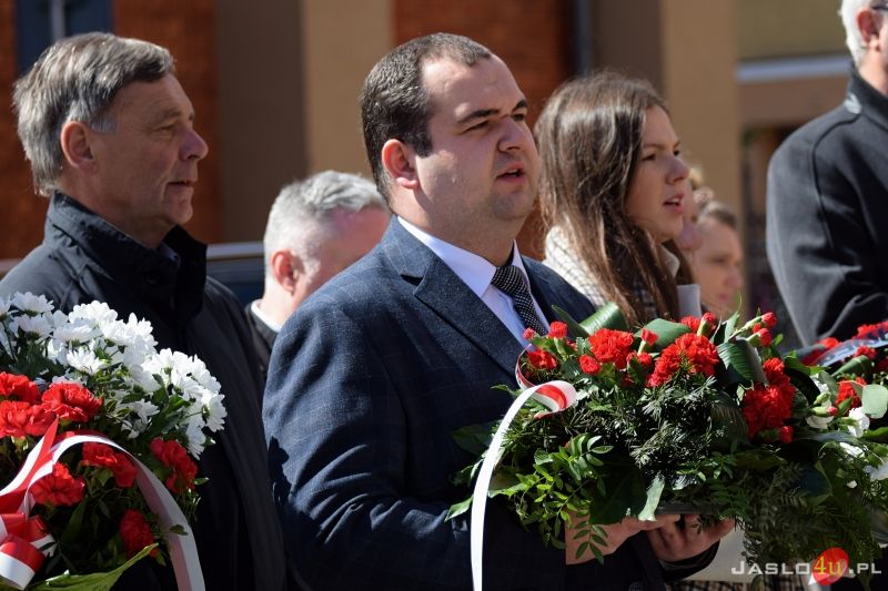 Uroczyste obchody 82. rocznicy Zbrodni Katyńskiej i 12. rocznicy Katastrofy Smoleńskiej w Jaśle
