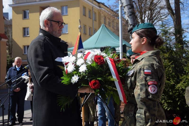 Uroczyste obchody 82. rocznicy Zbrodni Katyńskiej i 12. rocznicy Katastrofy Smoleńskiej w Jaśle