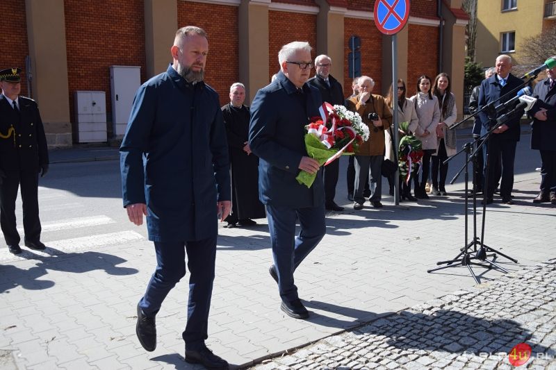 Uroczyste obchody 82. rocznicy Zbrodni Katyńskiej i 12. rocznicy Katastrofy Smoleńskiej w Jaśle