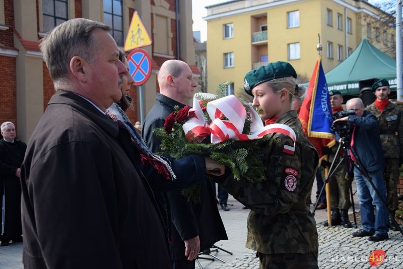 Uroczyste obchody 82. rocznicy Zbrodni Katyńskiej i 12. rocznicy Katastrofy Smoleńskiej w Jaśle
