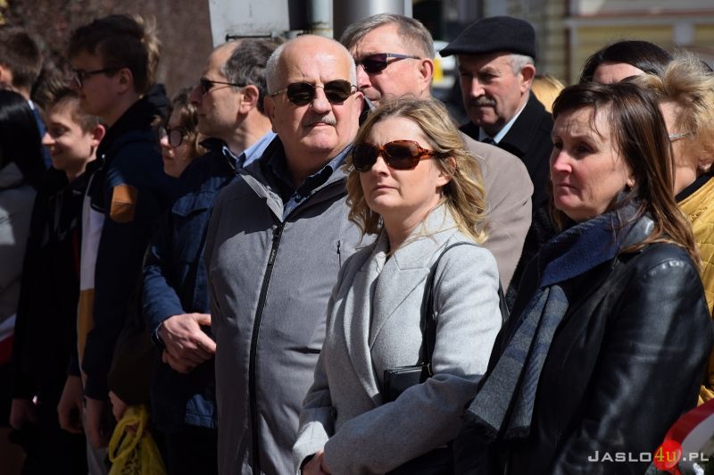 Uroczyste obchody 82. rocznicy Zbrodni Katyńskiej i 12. rocznicy Katastrofy Smoleńskiej w Jaśle