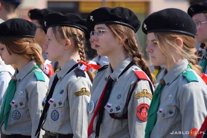 Obchody 231. rocznicy uchwalenia Konstytucji 3 Maja - Jasło 2022