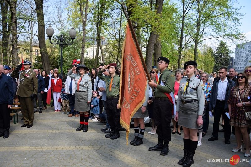Obchody 231. rocznicy uchwalenia Konstytucji 3 Maja - Jasło 2022