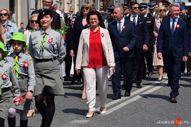 Obchody 231. rocznicy uchwalenia Konstytucji 3 Maja - Jasło 2022