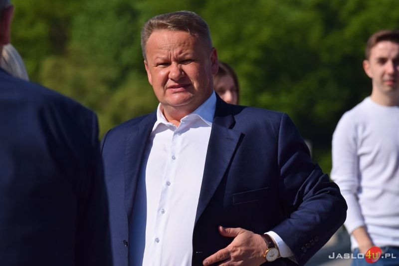 Otwarcie mostu na rzece Ropie w Przysiekach