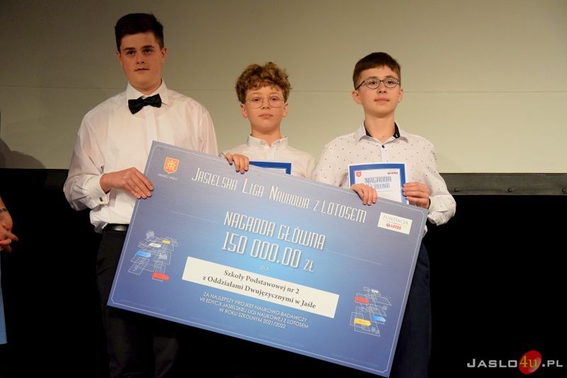 Gala finałowa 7. edycji Jasielskiej Ligi Naukowej z Lotosem