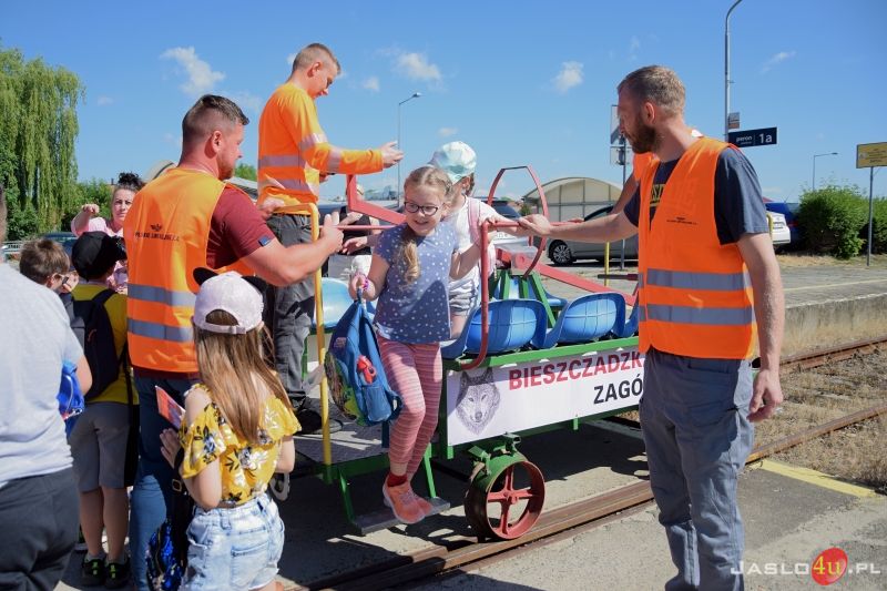Piknik Kolejowy w Jaśle z okazji Dnia Dziecka 2022