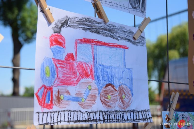 Piknik Kolejowy w Jaśle z okazji Dnia Dziecka 2022