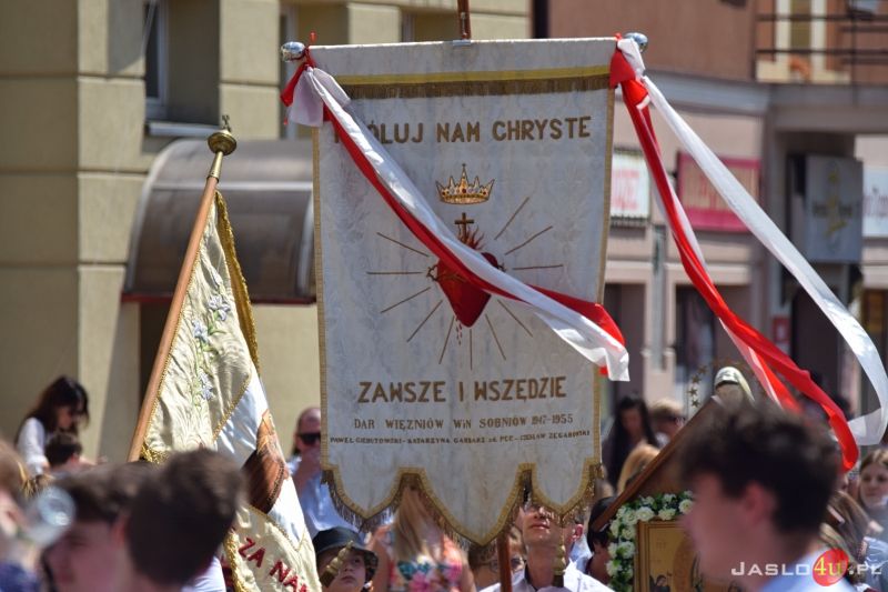 Procesja Bożego Ciała w Jaśle 2022