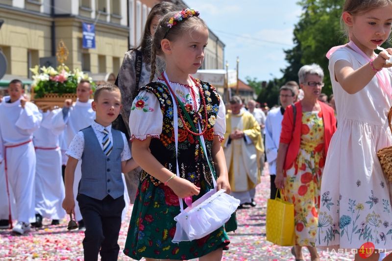 Procesja Bożego Ciała w Jaśle 2022