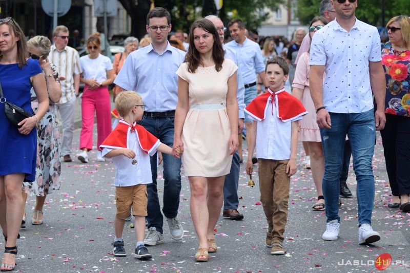 Procesja Bożego Ciała w Jaśle 2022