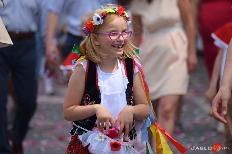 Procesja Bożego Ciała w Jaśle 2022
