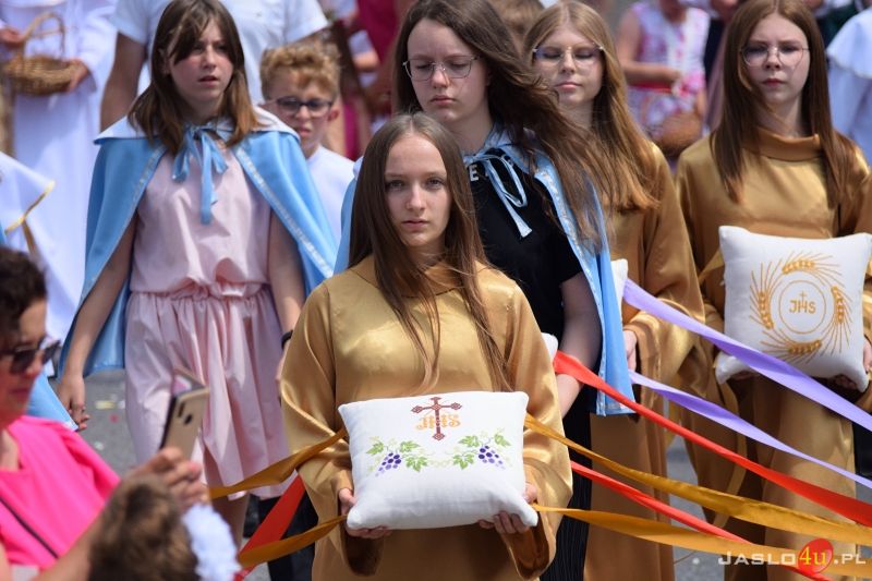 Procesja Bożego Ciała w Jaśle 2022