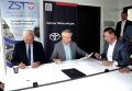 Uczniowie z ZST i CKZ odbędą praktyki w firmie Toyota Jasło. Podpisanie umowy współpracy