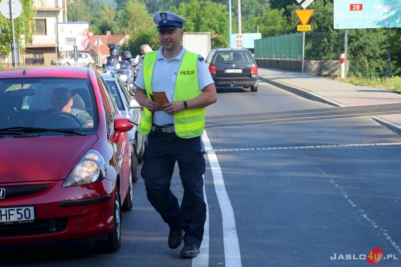 Akcja "Bezpieczny Przejazd" w Jaśle