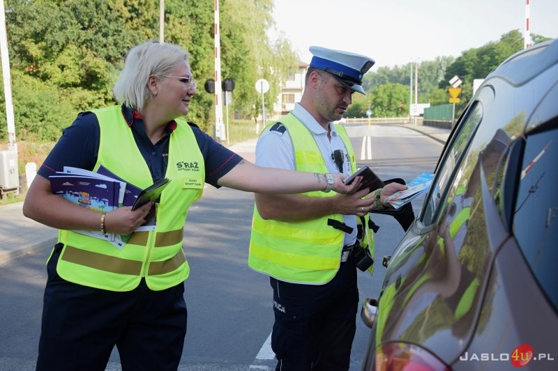 Akcja "Bezpieczny Przejazd" w Jaśle