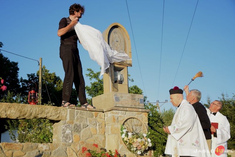 Odsłonięcie i poświęcenie kapliczki Madonny z Ghisallo - patronki rowerzystów