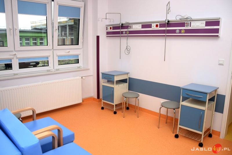 Zakończenie modernizacji Oddziału Pediatrii i Alergologii Szpitala Specjalistycznego w Jaśle