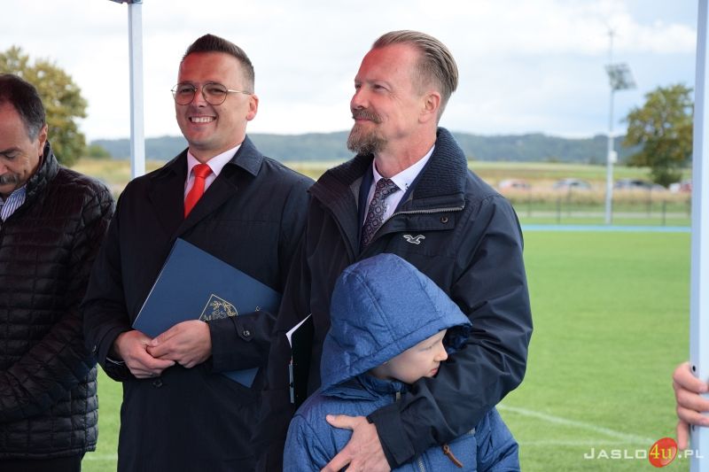 Uroczystość nadania imienia Jana Czubika stadionowi sportowemu w Czeluśnicy