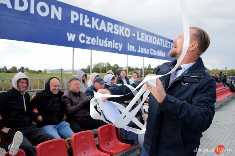 Uroczystość nadania imienia Jana Czubika stadionowi sportowemu w Czeluśnicy