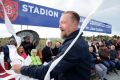 Uroczystość nadania imienia Jana Czubika stadionowi sportowemu w Czeluśnicy