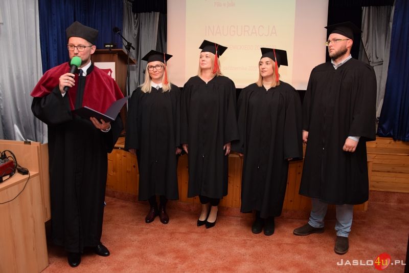Inauguracja roku akademickiego 2022/23 w jasielskiej Filii AHE w Łodzi