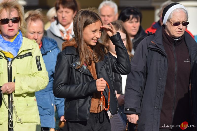 Marsz modlitewny ulicami Jasła 2022