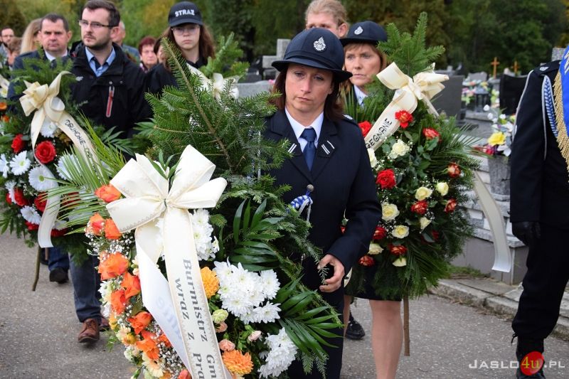 Ostatnie pożegnanie Wiktora Barańskiego - wójta gminy Tarnowiec