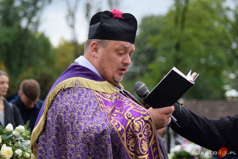 Ostatnie pożegnanie Wiktora Barańskiego - wójta gminy Tarnowiec