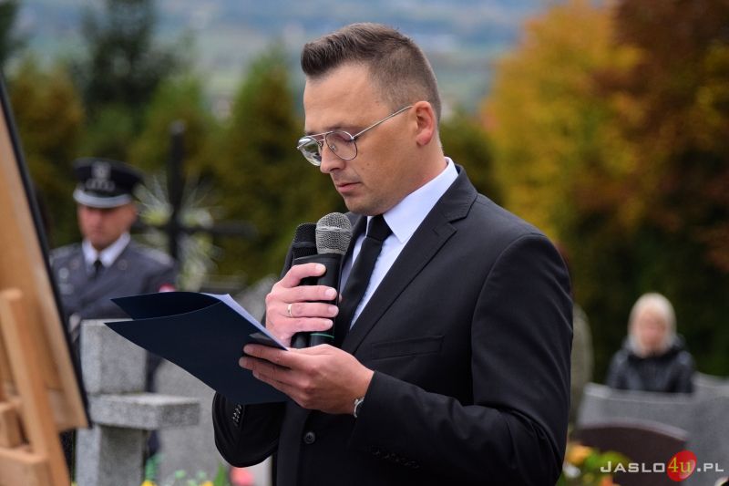 Ostatnie pożegnanie Wiktora Barańskiego - wójta gminy Tarnowiec