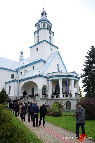 Ostatnie pożegnanie Wiktora Barańskiego - wójta gminy Tarnowiec