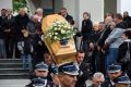 Ostatnie pożegnanie Wiktora Barańskiego - wójta gminy Tarnowiec