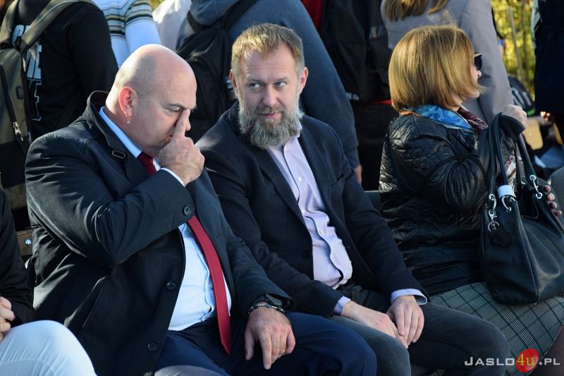 Otwarcie kortu tenisowego przy Zespole Szkół Budowlanych w Jaśle