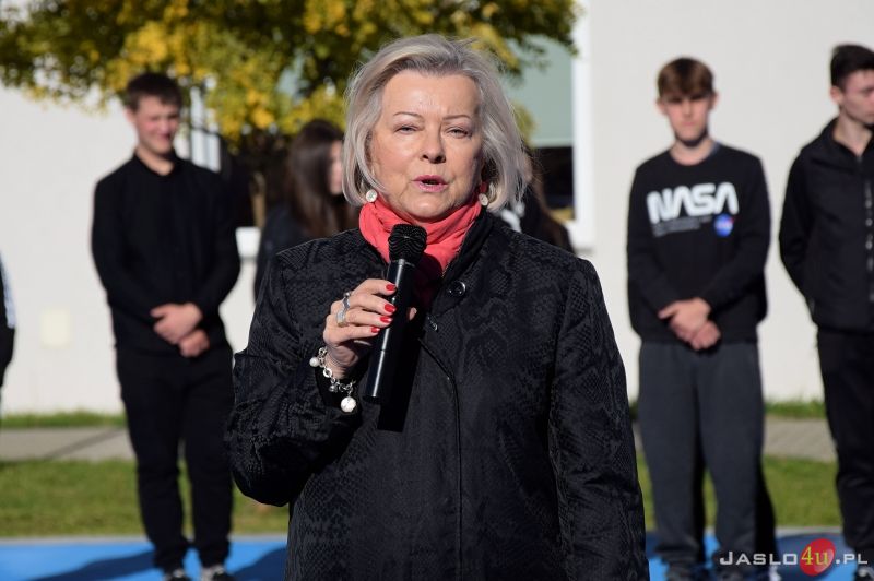 Otwarcie kortu tenisowego przy Zespole Szkół Budowlanych w Jaśle