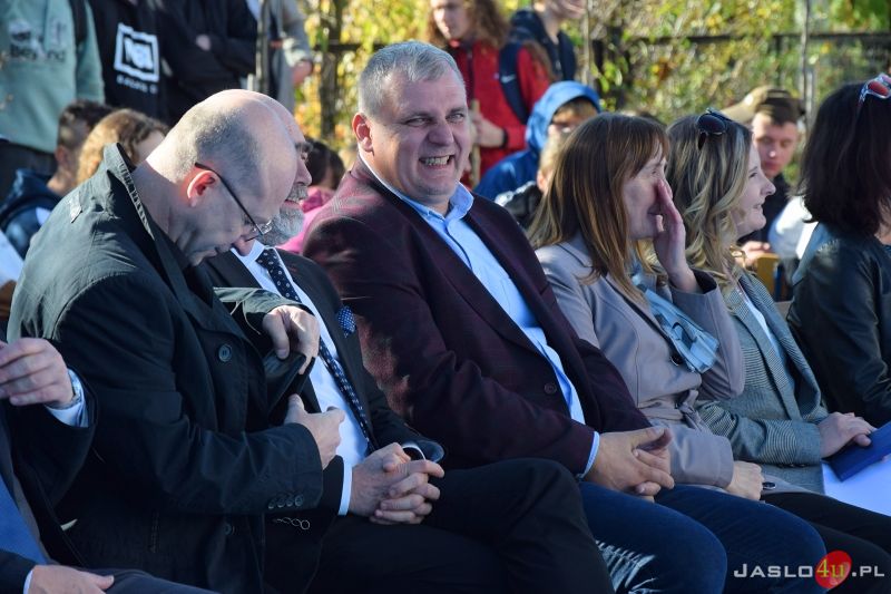 Otwarcie kortu tenisowego przy Zespole Szkół Budowlanych w Jaśle