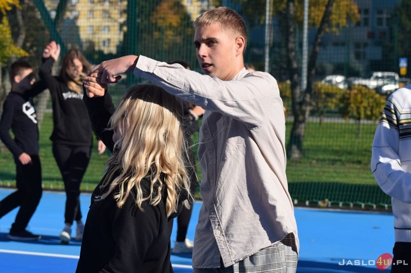 Otwarcie kortu tenisowego przy Zespole Szkół Budowlanych w Jaśle