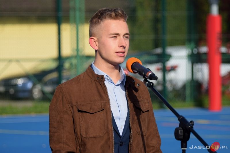 Otwarcie wielofunkcyjnego boiska sportowego przy I LO w Jaśle