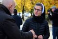 Otwarcie wystawy "Jan Paweł II - orędownik bożego miłosierdzia"