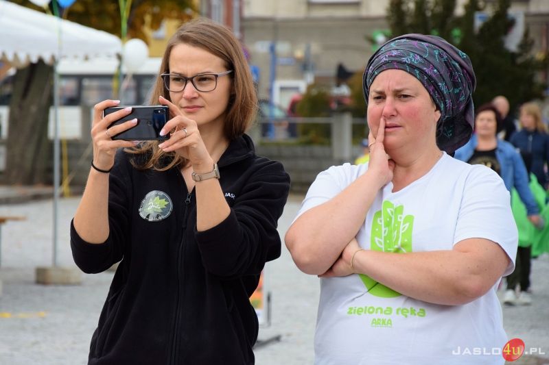 „Piknik ekologiczny z funduszami europejskimi” na jasielskim rynku